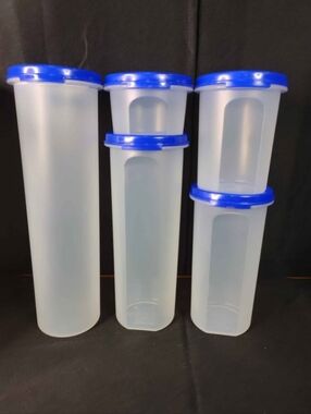 NEW Tupperware Round Modular Mates 5pcs
